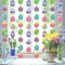 Easter Egg Party Decoration Garland - 8pcs Pastel Rainbow Spring Hanging Paper Streamers, Kids Birthday Favors Gifts Classroom Supplies Banner,Indoor Outdoor Decor Lasting Surprise